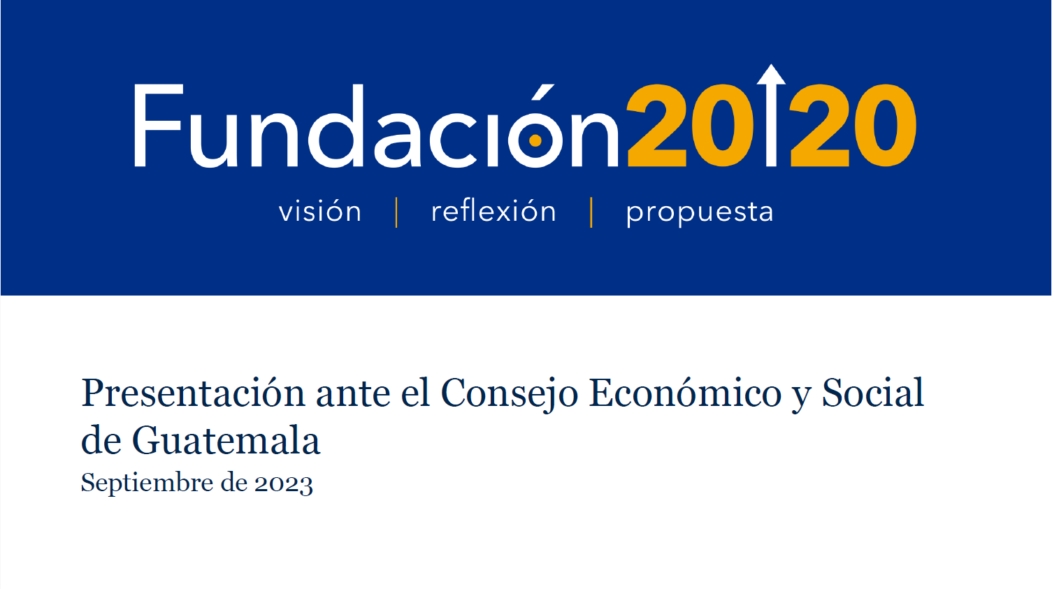 Perspectiva económica de Guatemala Presentación ante el Consejo